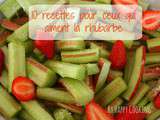 10 recettes pour ceux qui aiment la rhubarbe