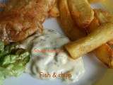 Fish and chips sauce tartare