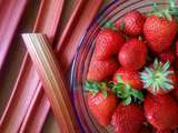 Confiture de fraise et rhubarbe