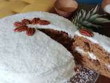 Hummingbird cake : gâteau exotique à l’ananas, banane, coco et noix de pécan