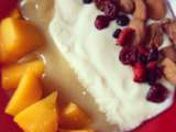 Gouter fruité au yaourt