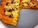 Pizza hivernale healthy