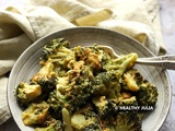 Brocoli au lait de coco et beurre de cacahuète #vegan