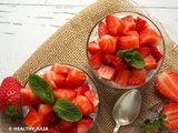 Chia pudding aux fraises #vegan