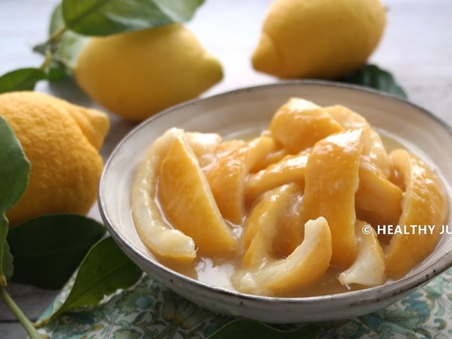 Recettes de Citrons Confits de Healthy Julia