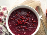 Compote pomme-fruits rouges #vegan