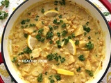 Curry de céleri et haricots blancs #vegan