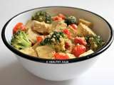Curry de tofu au brocoli #vegan