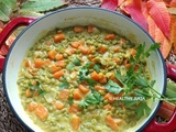 Dhal de pois cassés et patate douce #vegan