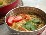Dhal express de lentilles aux tomates #vegan