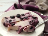Entremets au skyr et myrtilles
