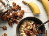 Granola façon bananabread #vegan