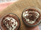 Mousse au chocolat au cottage cheese (sans œuf)