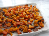 Plaque de légumes d'automne rôtis au four #vegan
