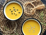 Velouté automnal aux pois cassés #vegan