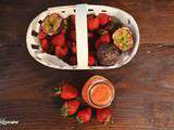Smoothie fraises & fruits de la passion
