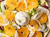 Burrata, fenouil et mandarines : la salade fraîche de fin d’hiver