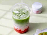 Préparez un strawberry matcha latte digne d’un café à la maison