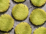 Sablés au matcha et sésame qui vont twister vos tea time