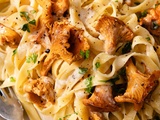 Tagliatelles aux girolles, l’automne en plein dans l’assiette