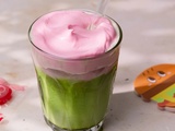 TikTok virale et aesthetic du pink foam matcha