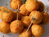 Transformez un reste de risotto en arancini à la truffe croustillants