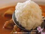 Préparer du riz gluant