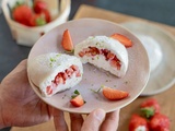 Buzz facile : Mochis express fraise en 15 min (sans farine de riz)