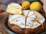 Gâteau citron ultime : entre moelleux et cheesecake