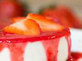 Cheesecake léger à la fraise [Battle Food #30 – American Dream Food]