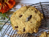 Biscuits sésame chocolat #sans oeuf #sans beurre