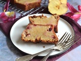Cake molleux pommes groseilles
