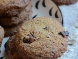 Cookies farine de petit épeautre sarrasin et chocolat #sans lactose