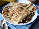 Crêpes à la banane - sans sucre ajouté