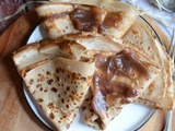 Crêpes à la farine de chataigne - c'est la Chandeleur