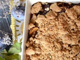 Crumble aux quetsches