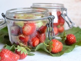 Fraises et rhubarbe #conserve