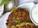 Galettes de courgettes #sans oeuf
