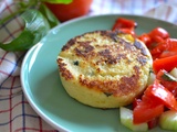Galettes de semoule aux haricots et tomates séchées #végétarien