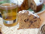 Gâteau à la noisette et pépites de chocolat