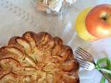 Gâteau aux pommes et au mascarpone