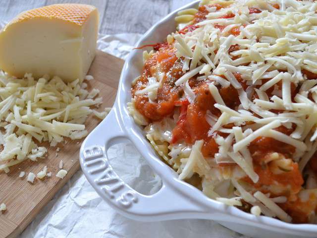 Recettes De Gratin De Pates Et Sauce Tomate