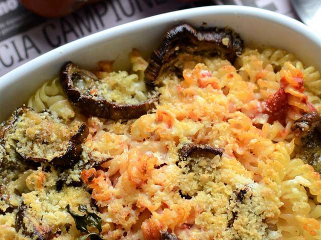 Recettes De Gratin De Pates Et Aubergines