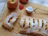 Jalousie pommes pruneaux - Le Meilleur Pâtissier