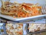 Lasagnes thon carottes