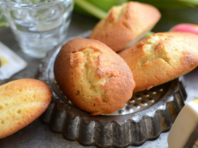 Madeleines à la poudre de noisette - Hum, ça sent bon