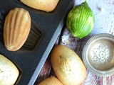 Madeleines citron vert pavot