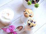 Mini Muffins aux myrtilles et lait fermenté