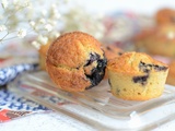 Mini muffins flocons d'avoine myrtilles