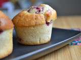 Mini Muffins noisettes et framboises